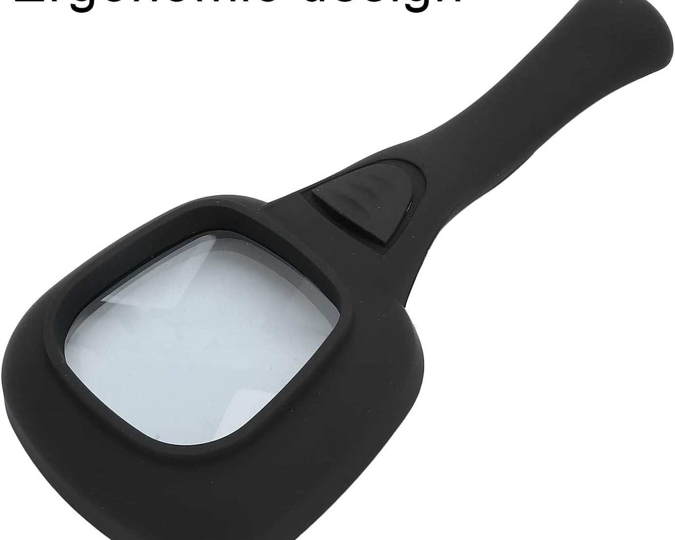 Magnifier for seniors with LED illumination