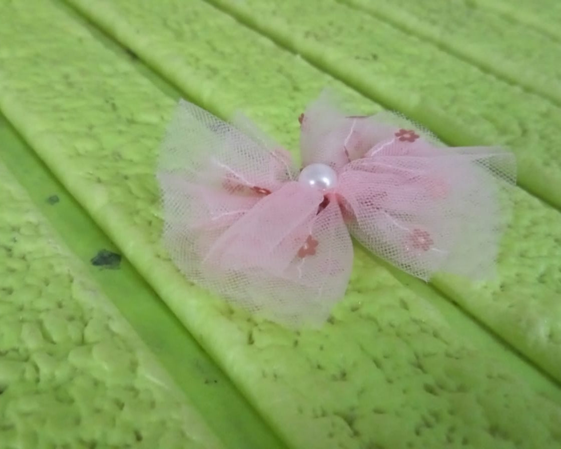 Hair Bow Knot Clip Suitable For Girls (1 Pc)