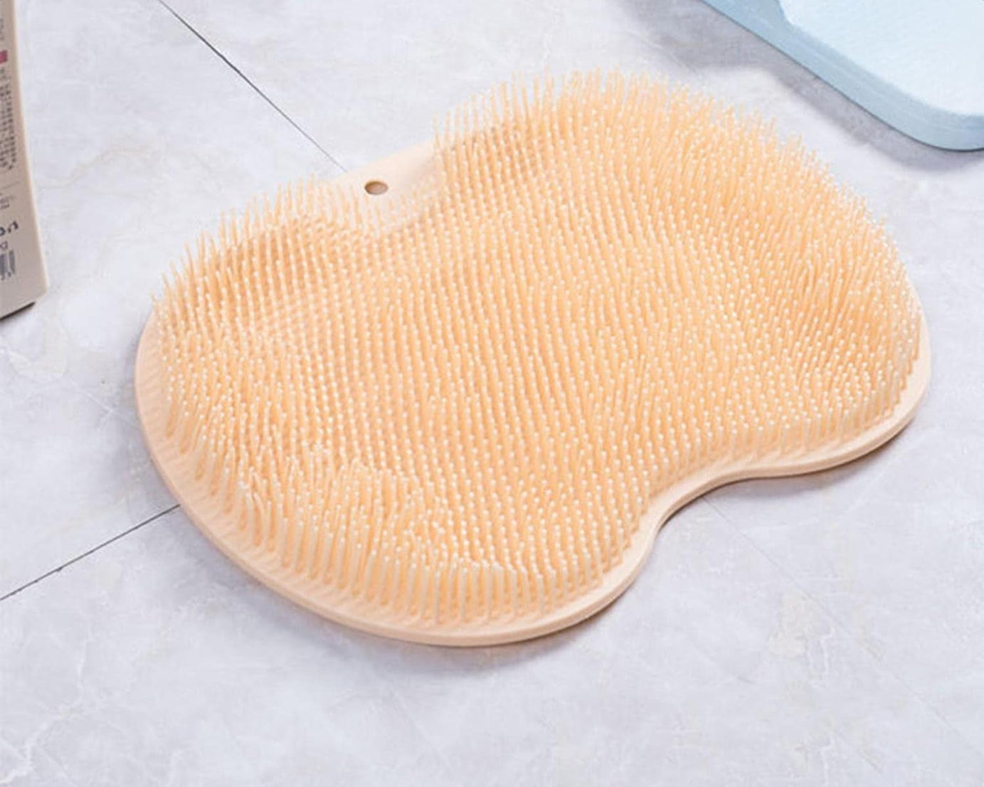 8549 Silicone Bath Massage Cushion with Suction Cup, Shower Foot Scrubber Brush Foot Bath Mat Scrubber, Anti-Slip Exfoliating Dead Skin Massage Pad Lazy Wash Feet Bathroom Mat