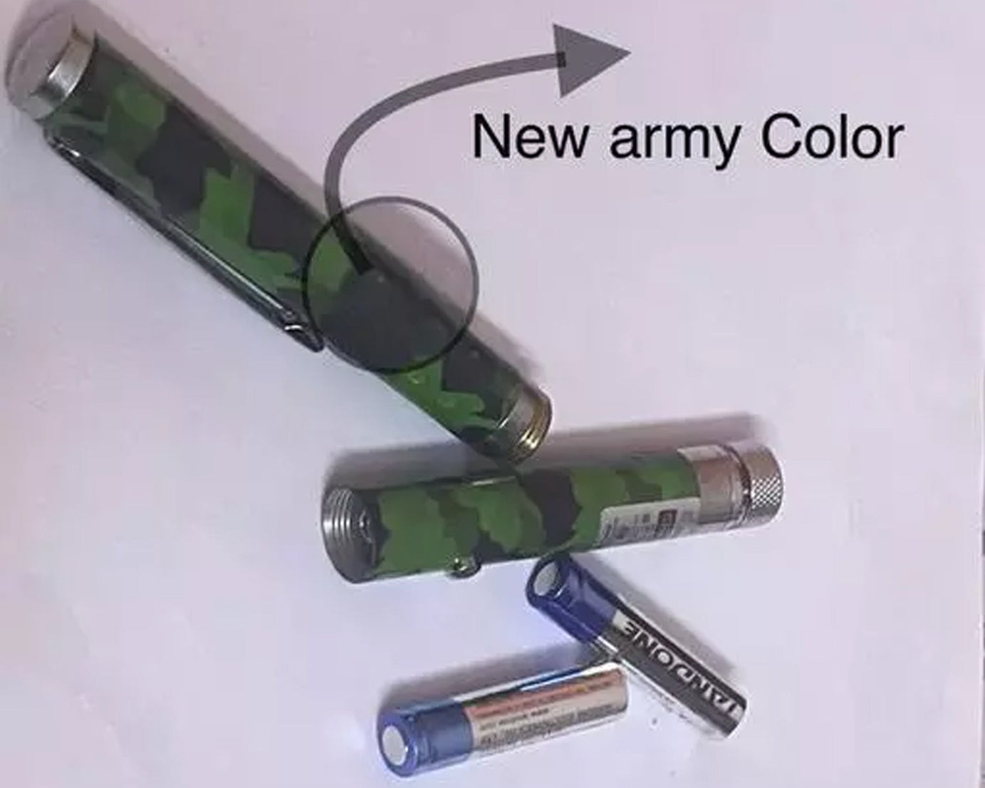 Green Multipurpose Laser Light Disco Pointer Pen Beam With Adjustable Antena Cap To Change Project Design