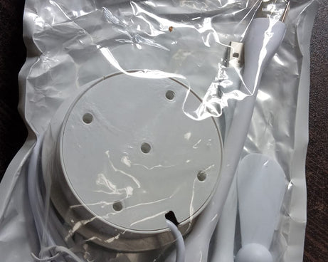 Portable Mini USB Fan, USB Ligh & USB 3 HUB / Port Combo