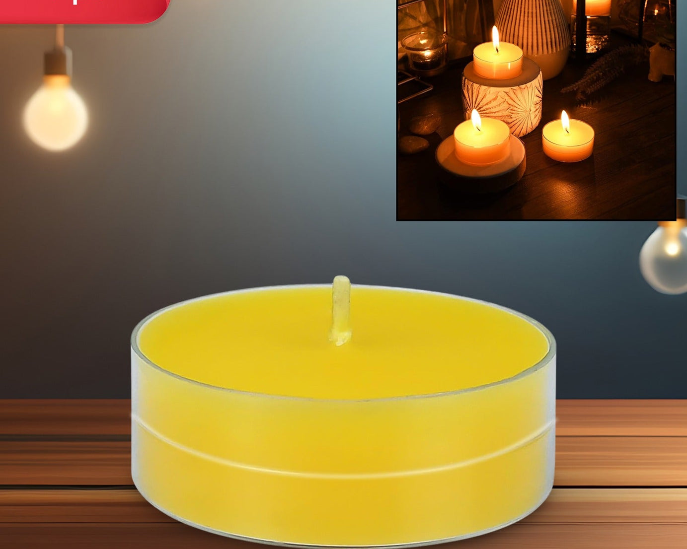 Tealight Diwali Candles for Home Decoration Smokeless Candles for Decorations Long Burning for Mood Dinners Parities Home Decoration Wedding Candle (1 Pc / Mix Color)