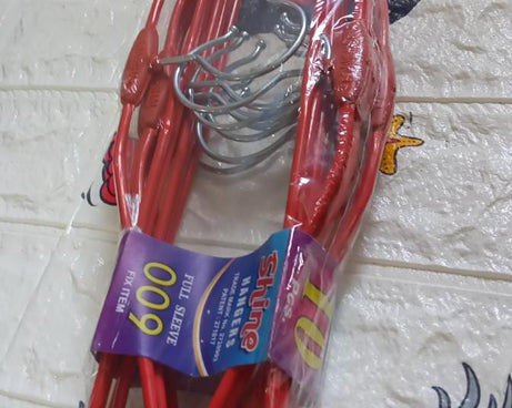 Pack of wardrobe hangers