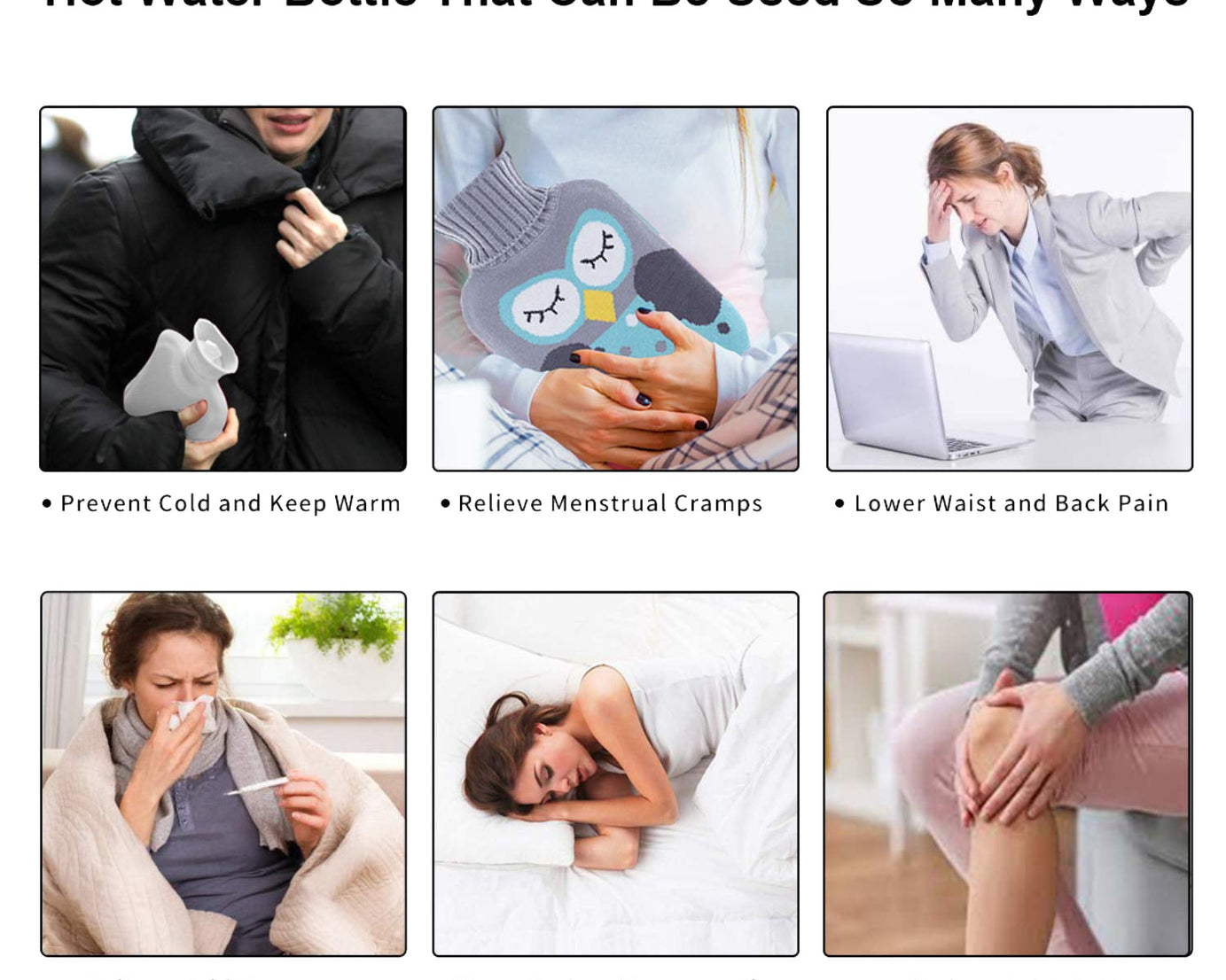 Doremon hot water bag for menstrual cramps and pain relief