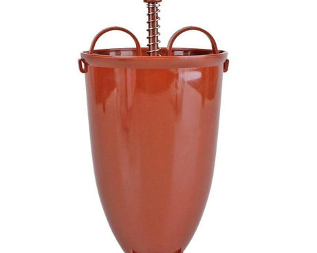 Plastic vada maker and donut dispenser for home kitchens.