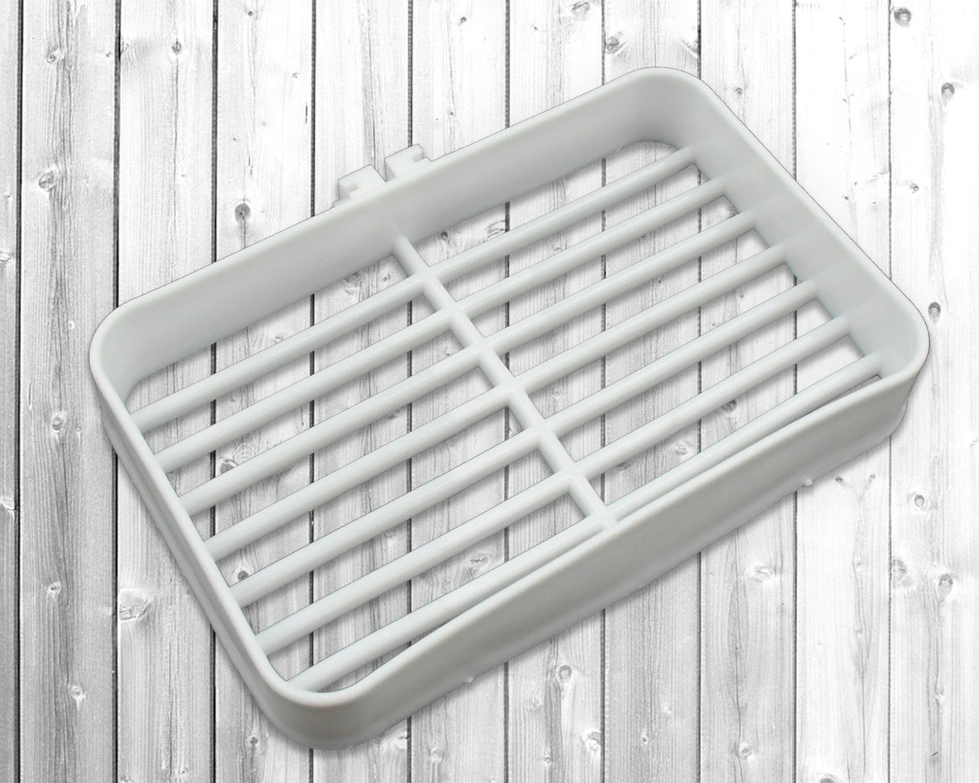 Bathroom & Kitchen Soap Holder: Self-Adhesive (Plastic Box)