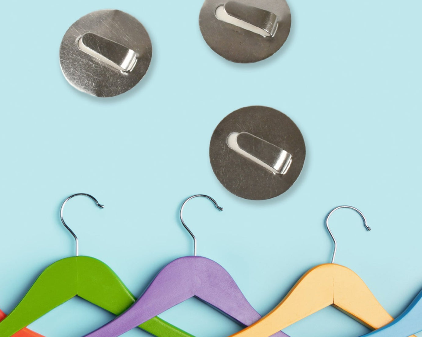 Self- Adhesive Hooks, Heavy Duty Wall Hooks Hangers Stainless Steel Waterproof Sticky Hooks for Hanging Robe Coat Towel Kitchen Bathroom and.