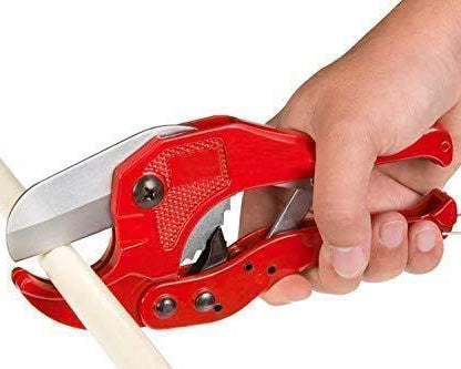 PVC Pipe Cutter in red color
