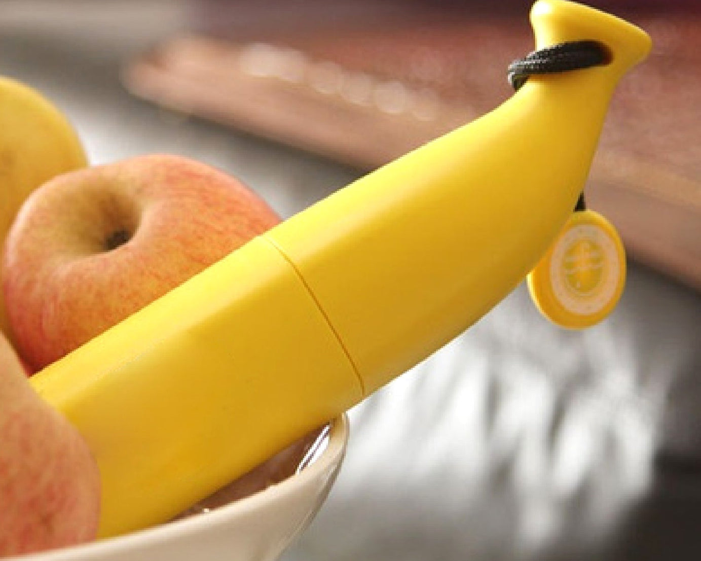 Stylish Banana Shaped Mini Foldable Umbrella