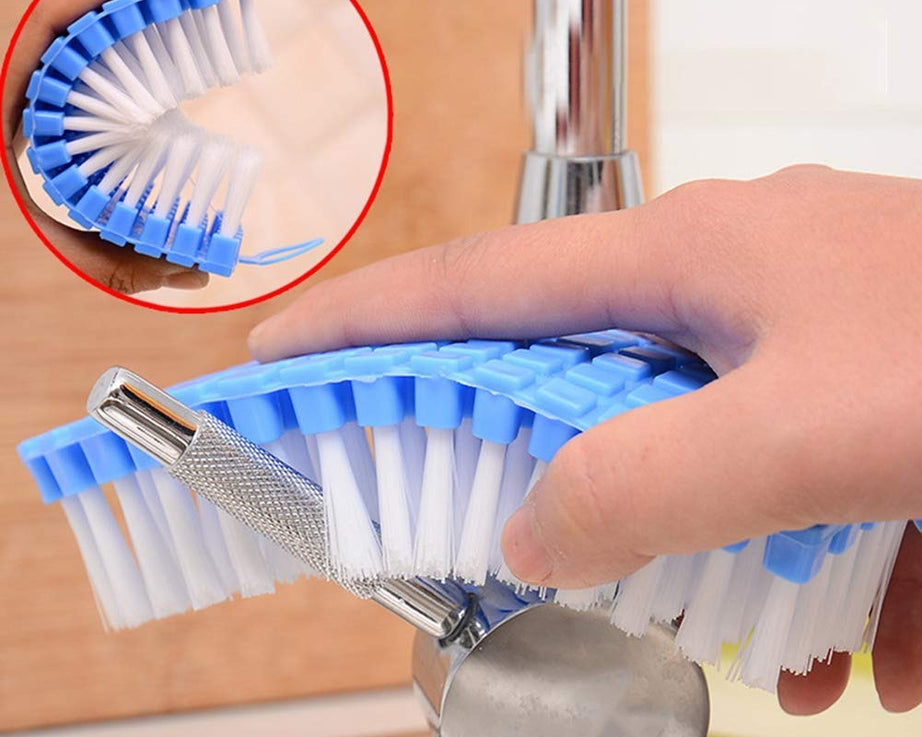 Flexible Plastic Cleaning Brush for Home, Kitchen and Bathroom,