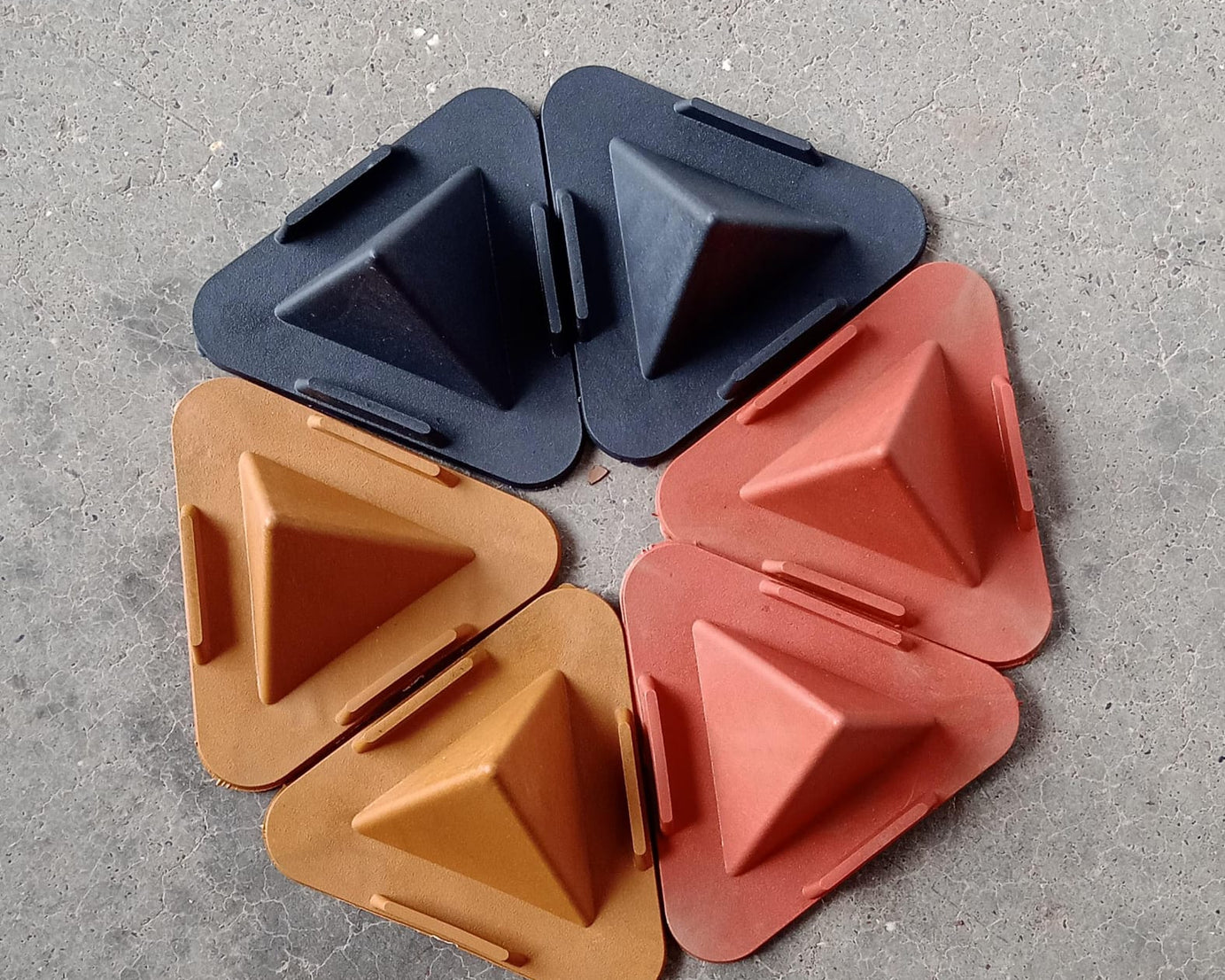 Pyramid Mobile Stand with 3 Different Inclined Angles