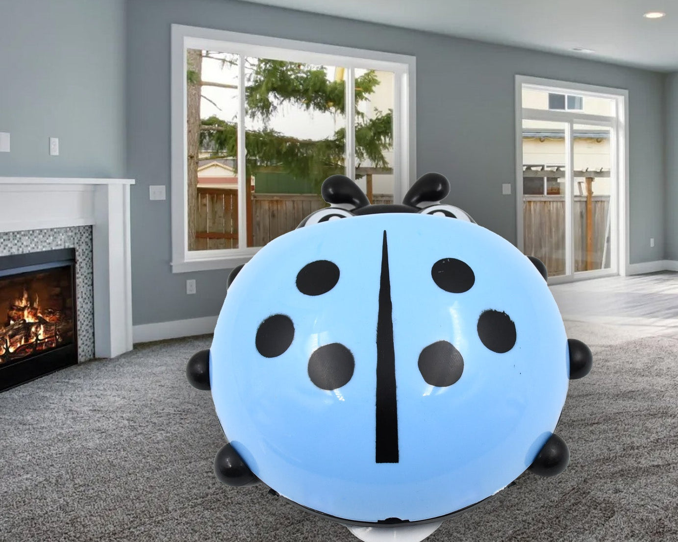 Ladybug Toothbrush Holder (1 Pc)