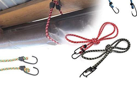 Multicolor luggage strap set of 2 pieces.