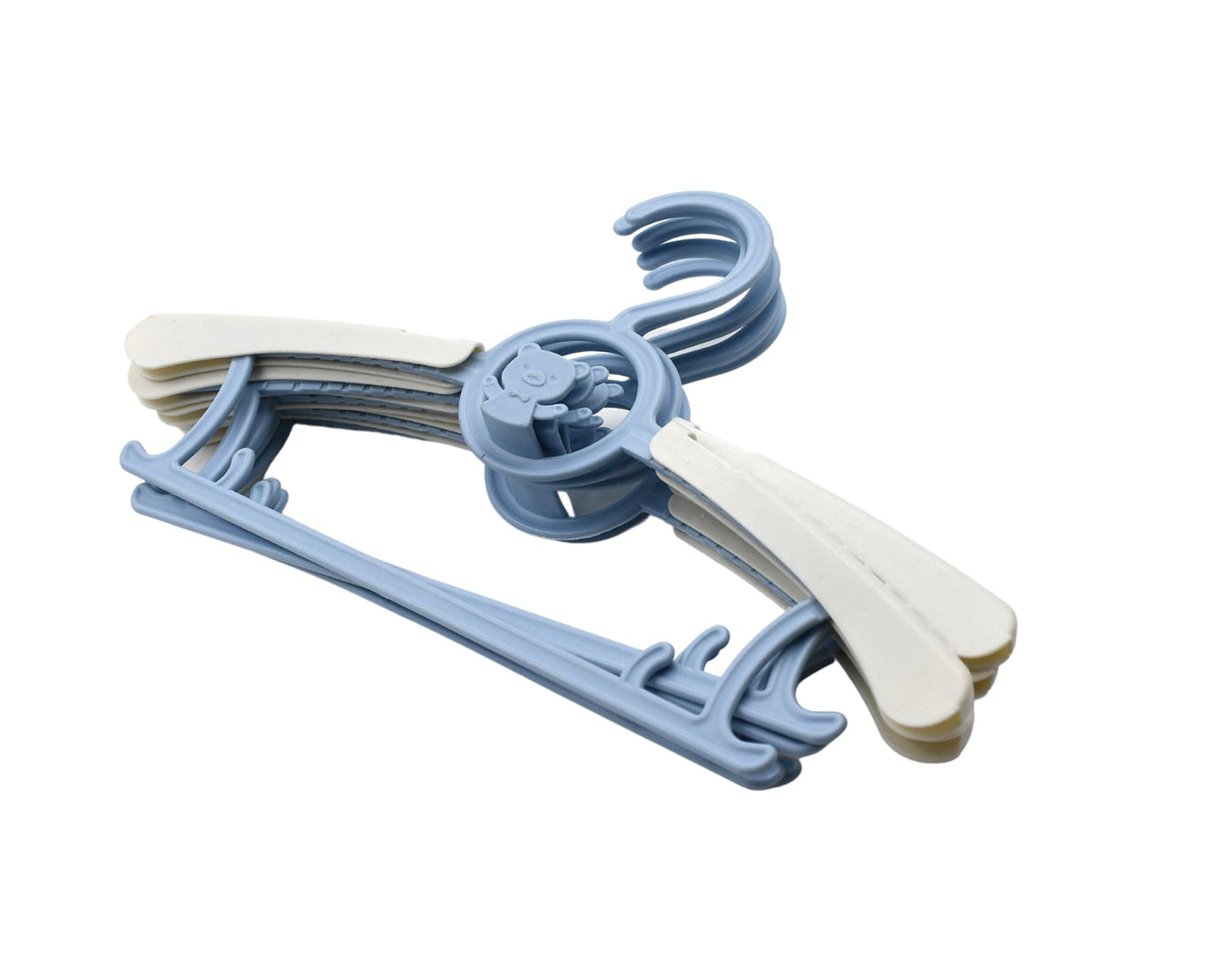 Large Dress Hanger Plastic Adjustable Child, Plastic Hangers Space Saving Lightweight Hangers, for Clothes, Coat, Shirt, Closet Cloth Hangers Ideal (5pc)