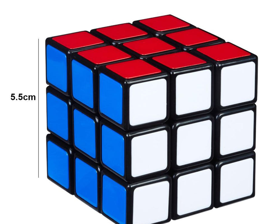 Multicolor 3D puzzle game cube