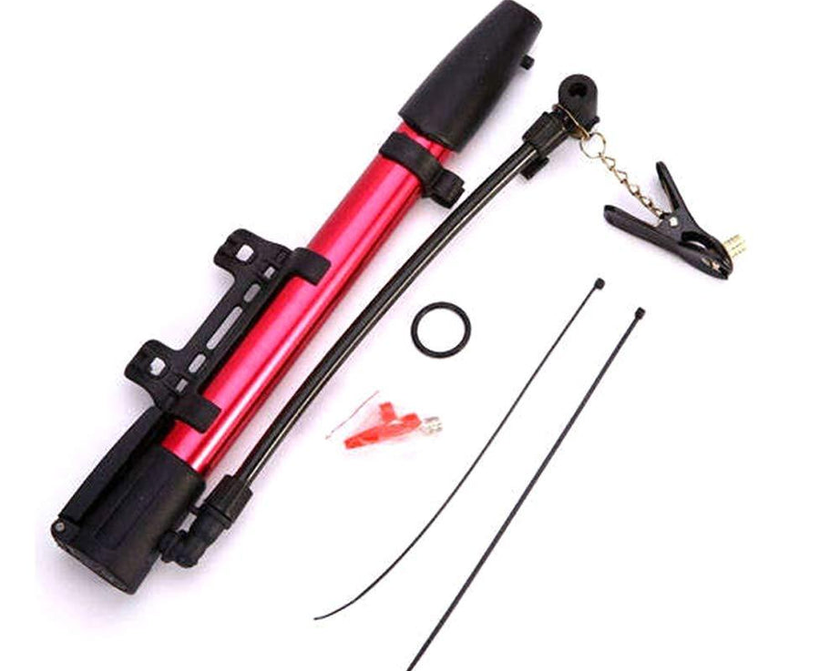 Aluminum Mini Bicycle Air Pump (Multicolor)