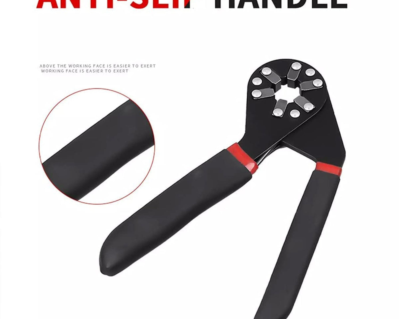 Small adjustable plier spanner