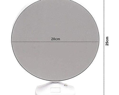 Plastic 2 in 1 Mirror Come Photo Frame with Led Light