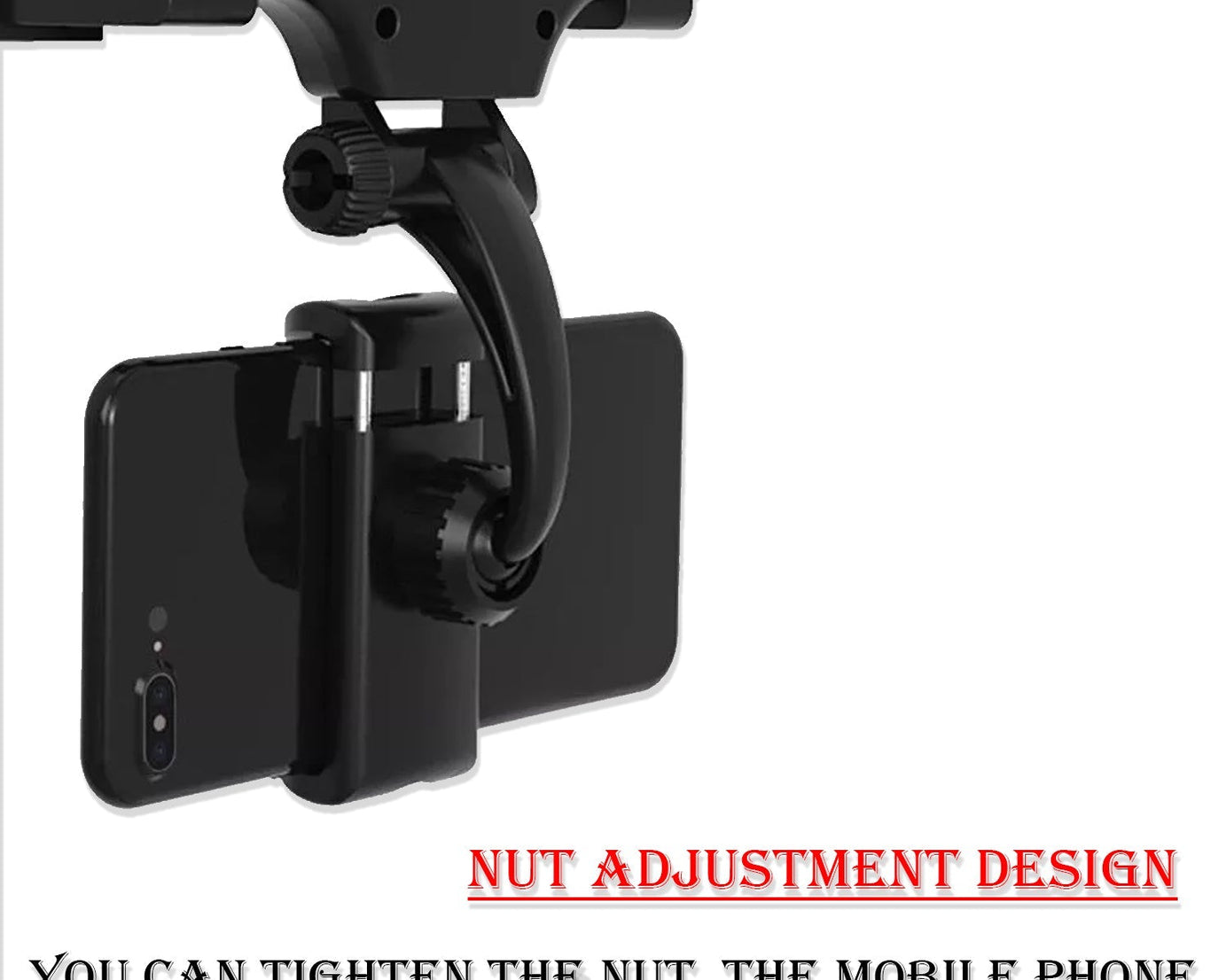 Rear View Mobile Holder Universal Vehicle Rear View Mirror Mobile phone Mount Stand
