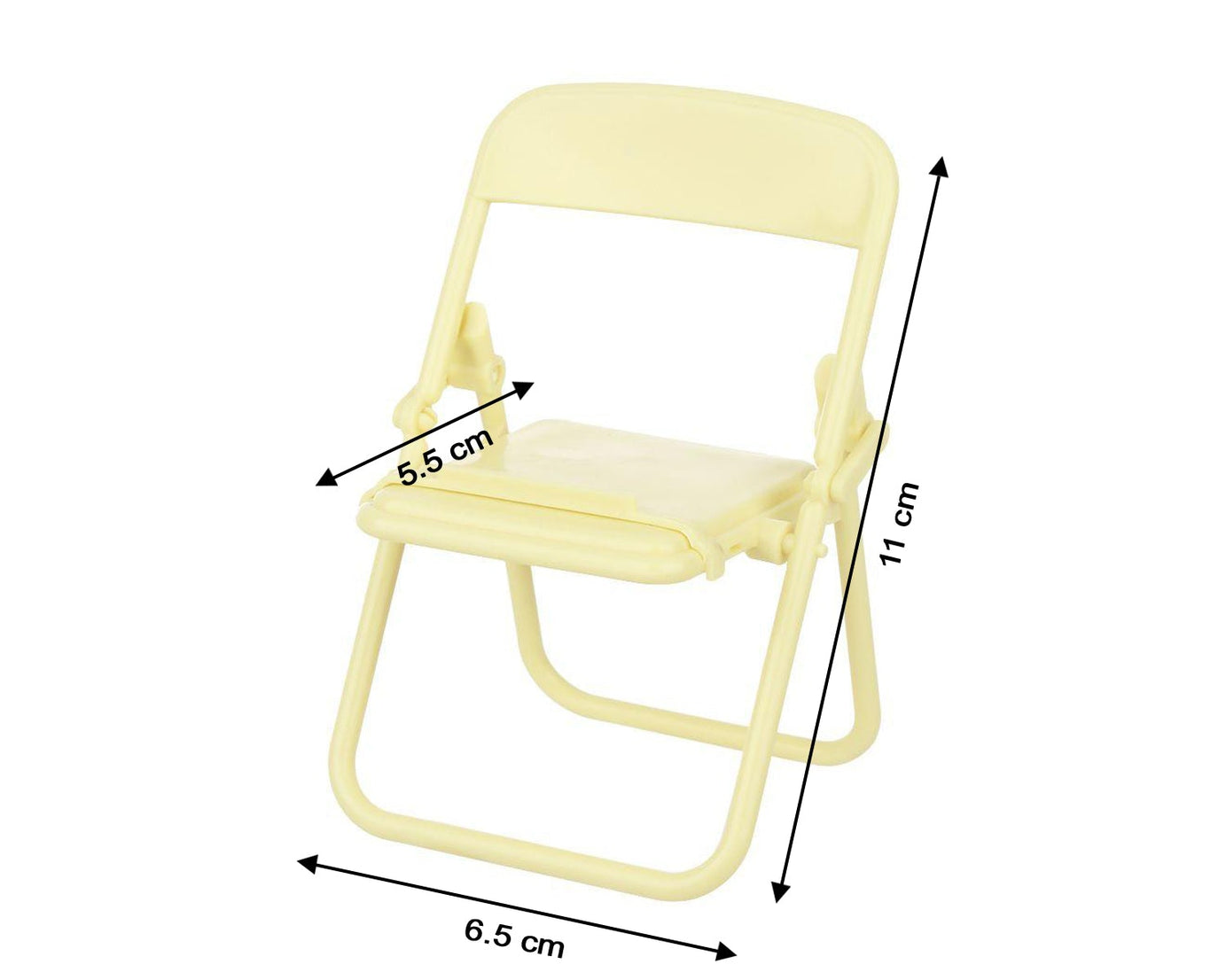 Sleek mobile holder for hands-free use in any setting.