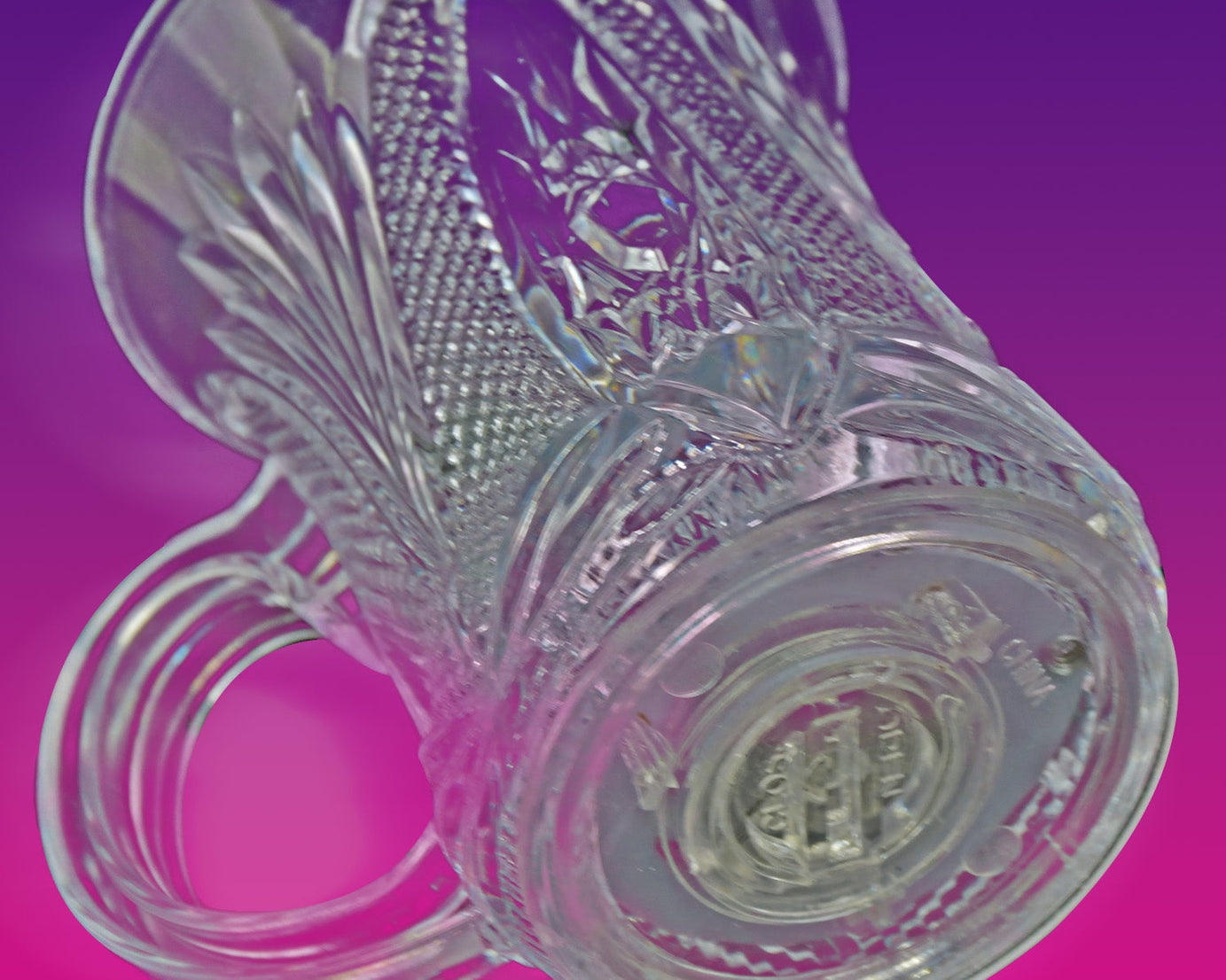 Flashing Cup LED Water Sensor Light up Cup with Handle for Home Kitchen Fun Luminous Water Cup, Party / Birthday / Nightclub / Christmas / Disco Entertainment Cup (2 Pcs Set)