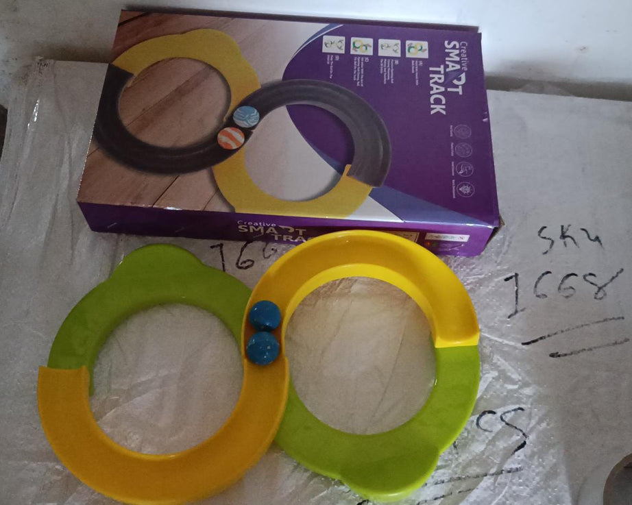 Educational building set with colorful pieces for hands-on construction and play