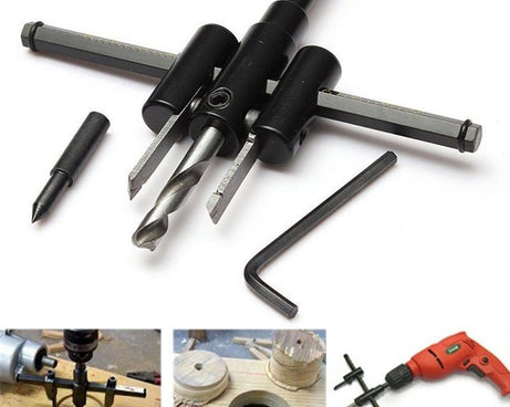 Adjustable Circle Hole Saw Drill Bit Cutter