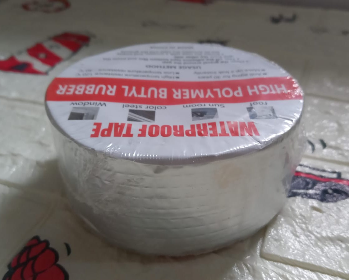 Self-adhesive aluminium foil duct tape for high temperatures