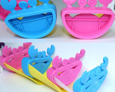 Faucet Extender | Easy Use for Hand Washing for Kids, Toddlers, Babies and Children |  Silicone Sink  Handle Extender | Fun Hand-Washing Solution | Cute Duck Mouth Design Wash Helper Bathroom Sink for Babies and Children (1 Pc)