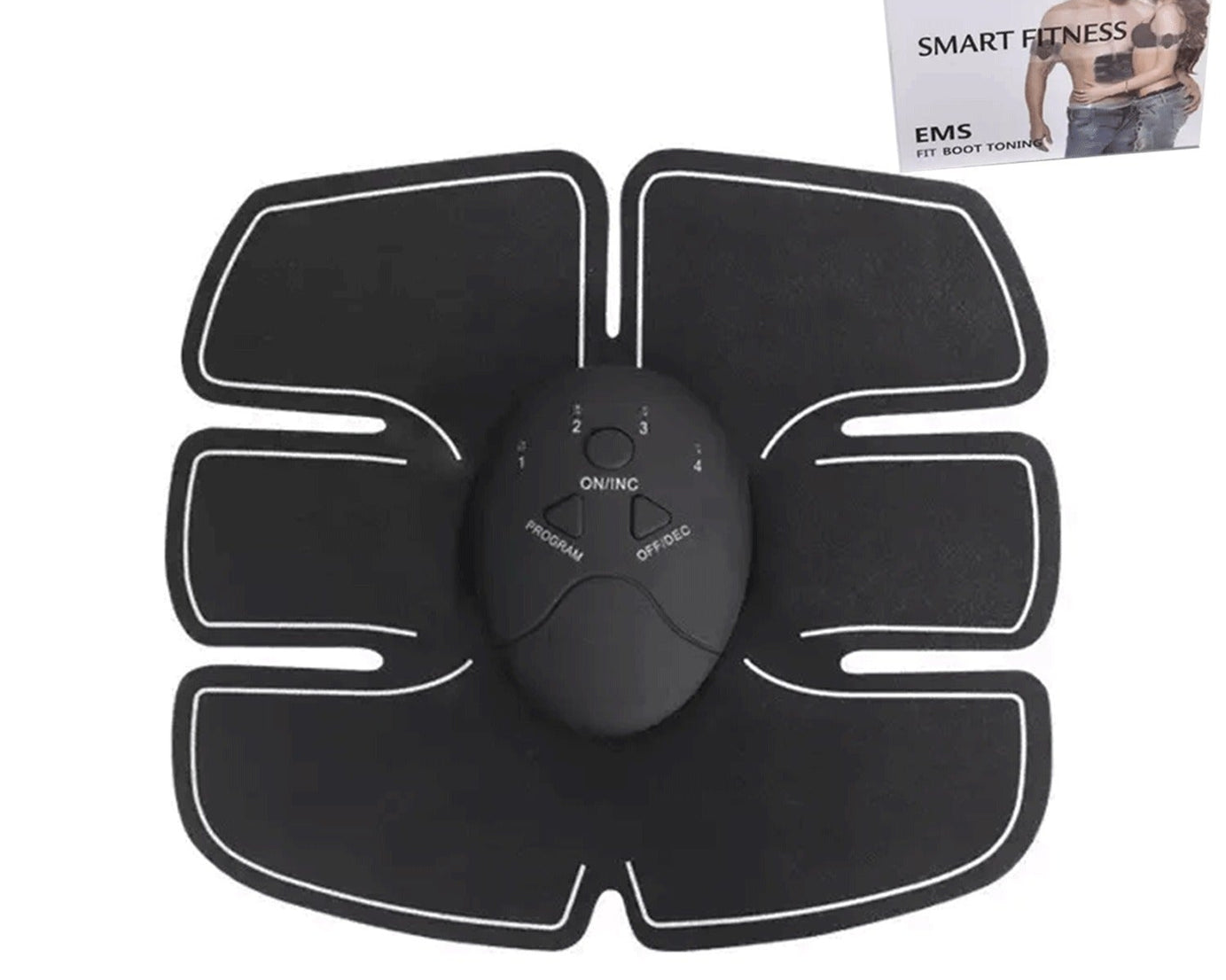 6 pack abs stimulator Wireless Abdominal and Muscle Exerciser Training Device Body Massager/6 pack abs stimulator charging battery/mart Fitness Abs Maker/Exerciser Training Device