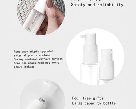 Multi-bottle travel dispenser set