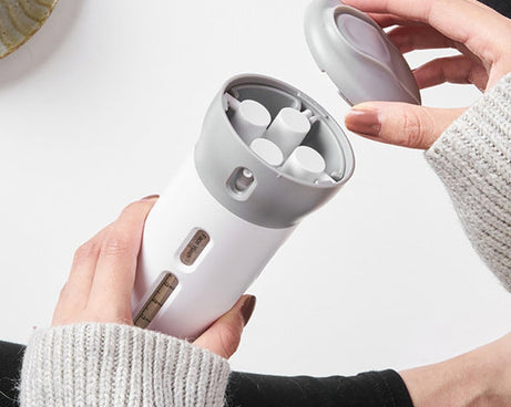 Refillable travel bottles set