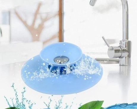 Multicolor drainer cover.