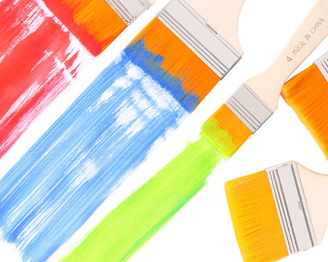 Artistic Flat Painting Brush - Set of 12