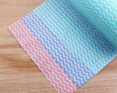 Non Wooven Fabric Disposable Handy Wipe Cleaning Cloth Roll (1Pc)