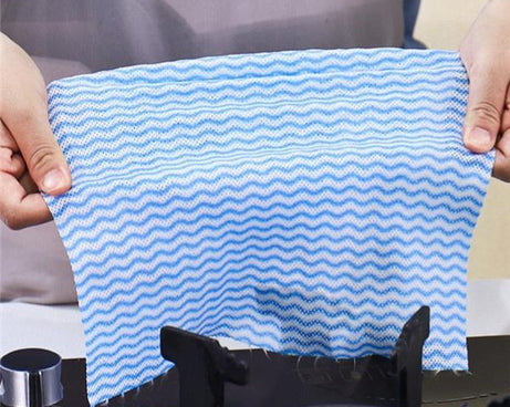 Non Wooven Fabric Disposable Handy Wipe Cleaning Cloth Roll (1Pc)