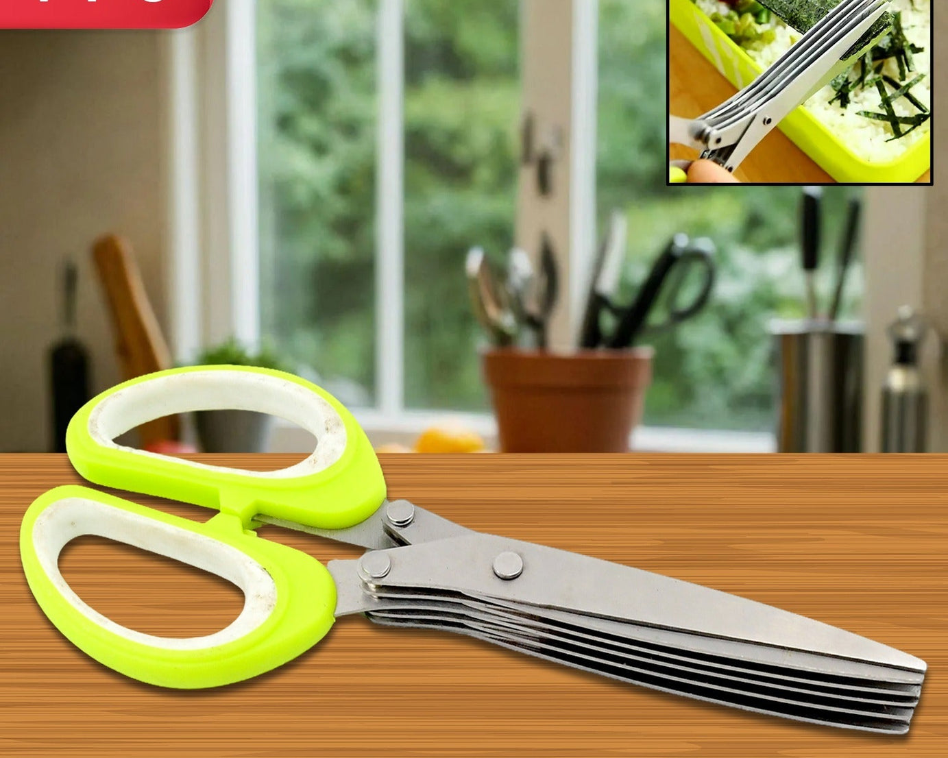 Vegetable Cutting Scissor