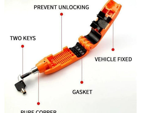 Heavy-duty locking system for bicycles