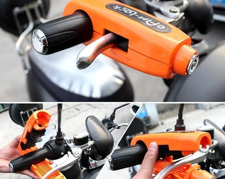 Heavy-duty bike brake lock