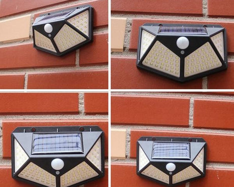 Solar garden light with LED function for home and outdoor areas