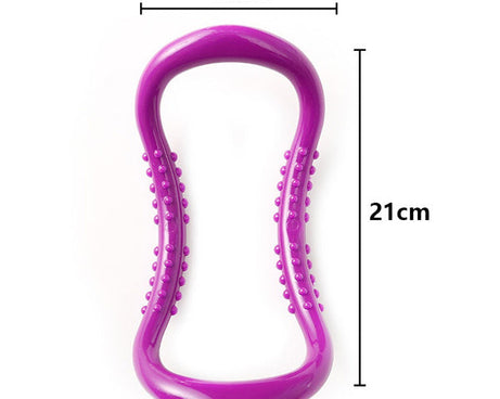 Pilates ring magic circle, portable yoga fitness tool.