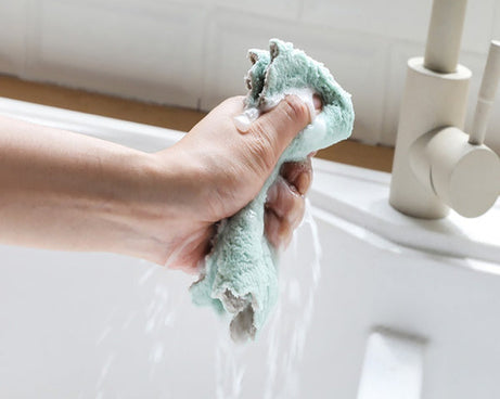 Kitchen wash towel designed for various uses, vibrant colors