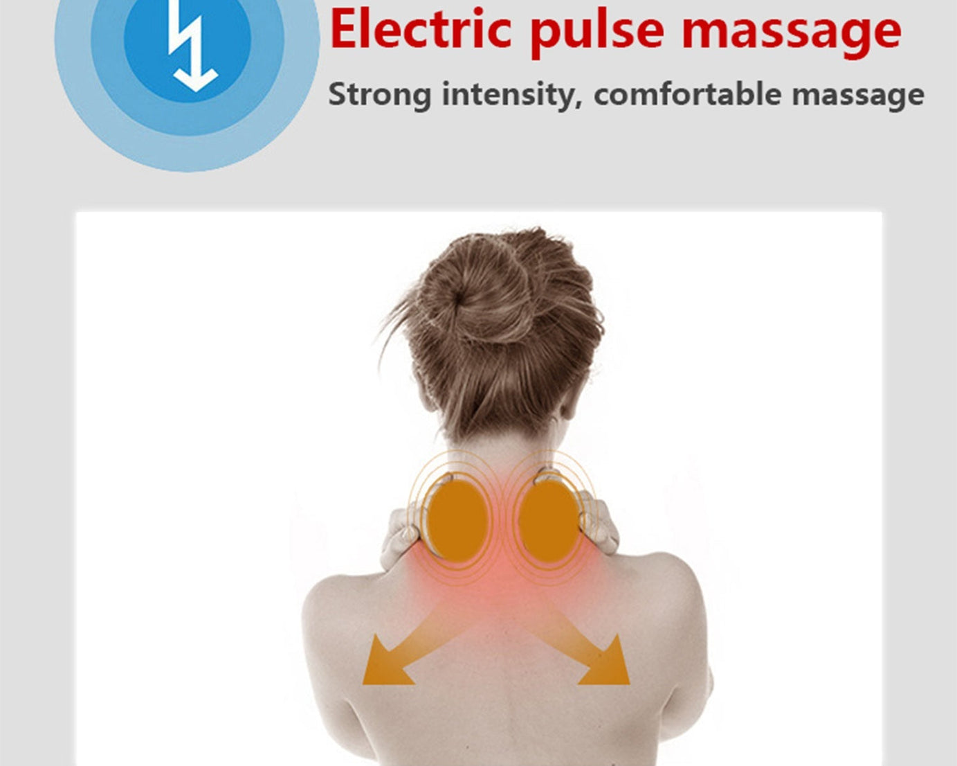 Neck massager designed for deep tissue pain relief and comfort