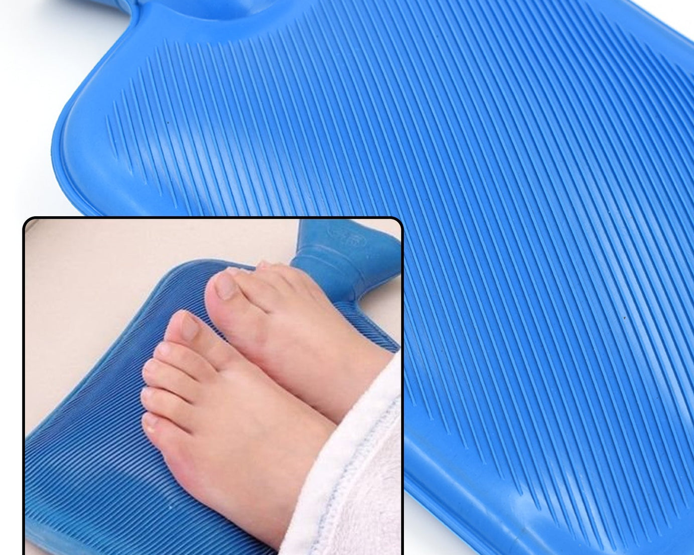 Hot water Bag 2000 ML used in all kinds of household and medical purposes as a pain relief from muscle and neural problems.