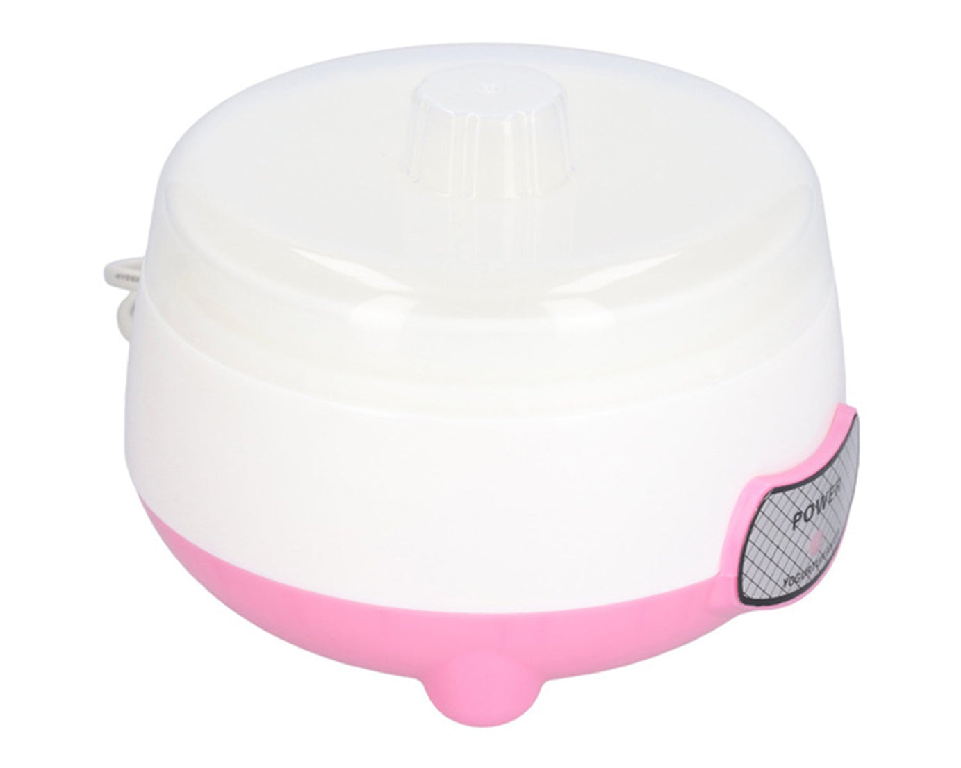 Electric yogurt maker for preparing homemade yogurt with ease.