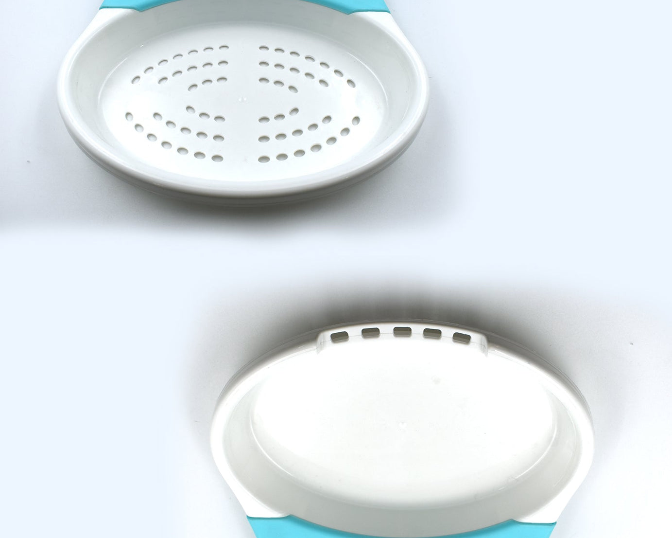 Versatile cut and wash kitchen tool for simultaneous cutting and washing.