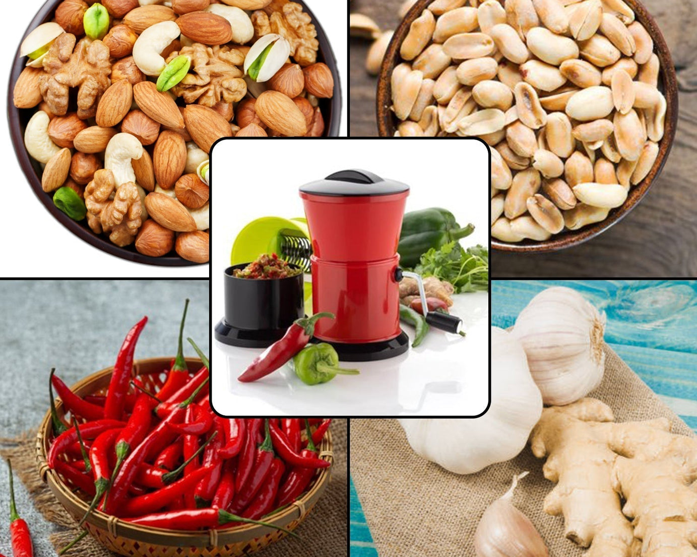 Sharp blade chilly grinder tool designed for effective cutting