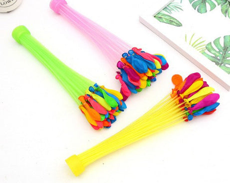 Holi Magic Water Balloons for Kids - 111 pcs (Multicolor)