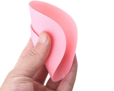 Colorful sink sealer.