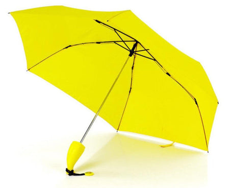 Stylish Banana Shaped Mini Foldable Umbrella